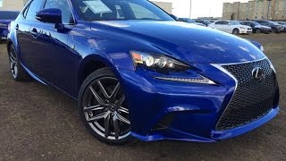 New Ultrasonic Blue 2016 Lexus IS 350 AWD F Sport Series 3 Review