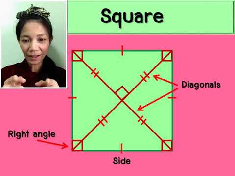 สมบัติของรูปสี่เหลี่ยม ป.5:Properties of quadrilaterals(ครูบริสุทธิ์ธรรม พิมพ์ศิริ)