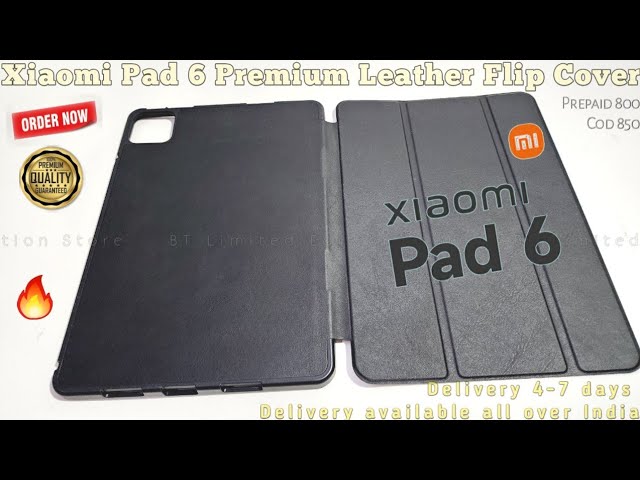 Xiaomi Pad 6 Premium Back Cover  Xiaomi Pad 6 Flip Back Cover 