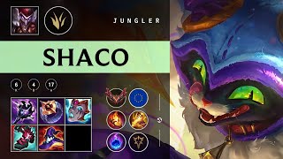 Shaco Jungle vs Skarner - EUW Grandmaster Patch 25.22