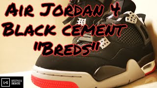 Air Jordan 4 Retro "Black Cement" (unboxing/review/on feet)