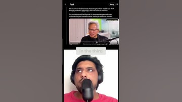 Jensen Huang NVIDIA CEO Explains the 4 Phases of AI #shorts #ai #nvidia #elonmusk