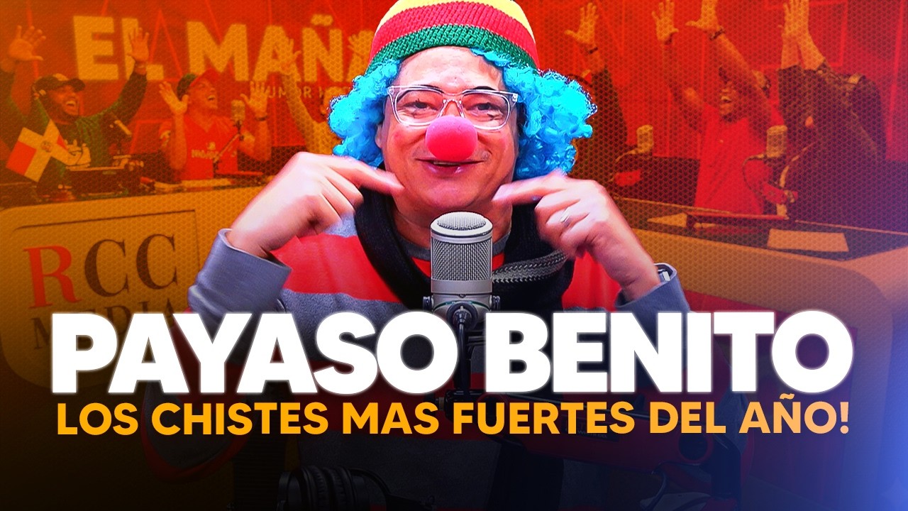 CHISTES que harán que nos cierren el programa - Payaso Benito (Miguel Alcántara)