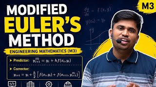 Modified euler's method sppu M3 all dept All imp theory covered & questions discussion