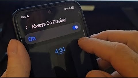 How to turn on always on display in samsung A17 | How to enable always on display in samsung A17 5g
