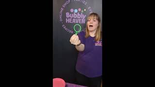 How to blow big & small bubbles #indooractivitiesforkids