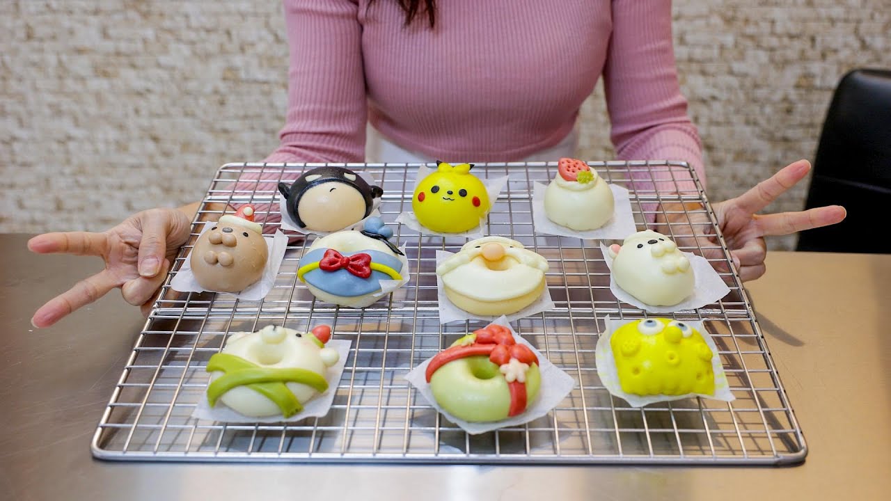 Мультяшный хлеб на пару - тайваньская традиционная еда