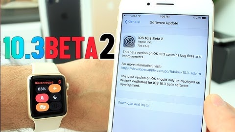 iOS 10.3 Beta 2 What