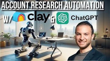 How to Automate Account Research with Clay & AI (Outbound Automation)