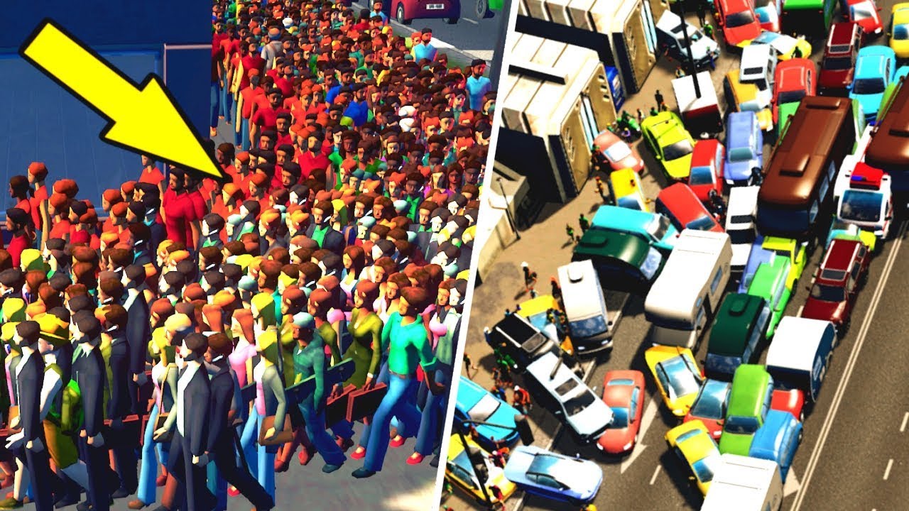 MASS MIGRATION of Citizens caused by Horrendous Traffic in Cities Skylines! city planner interview questions