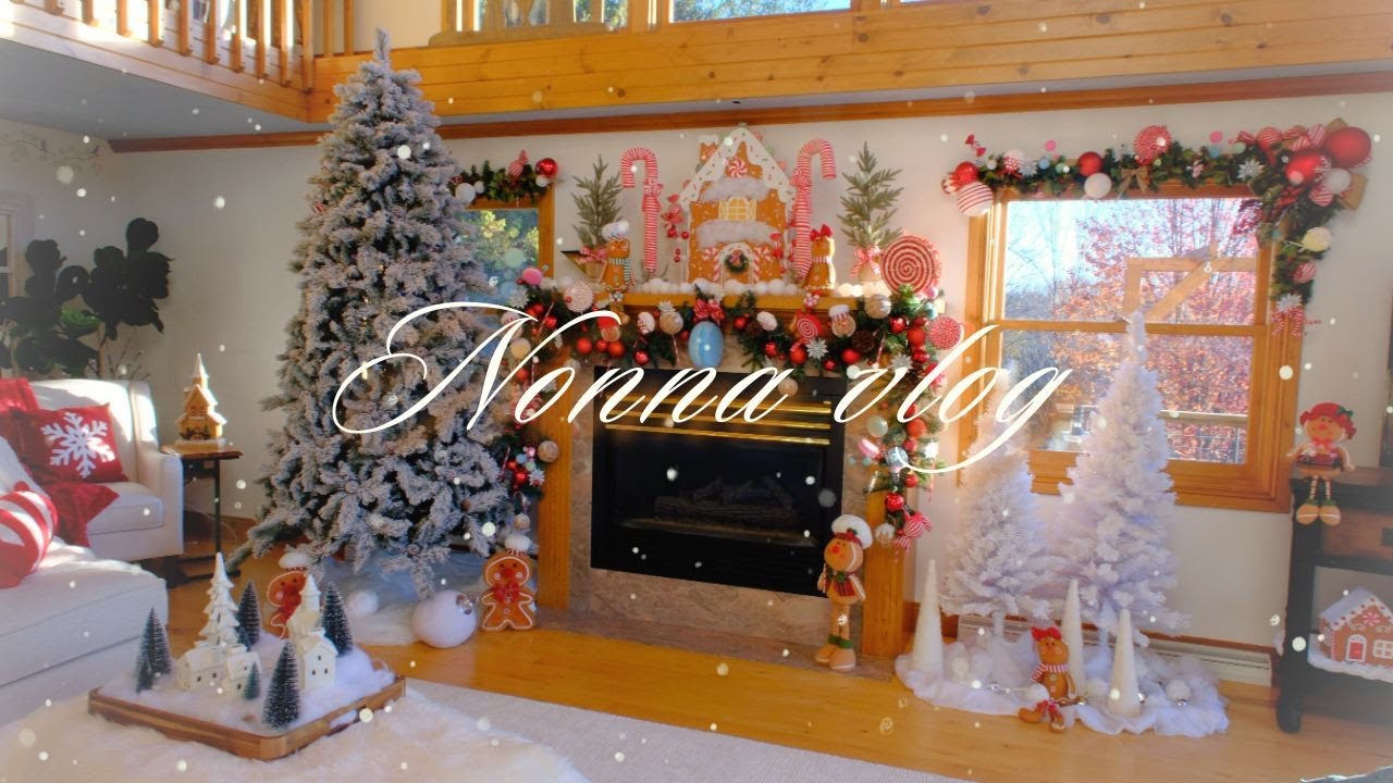 Nonna Vlog! Decoración - Muñeco de jengibre - Dulces - Pinos