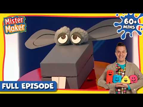 Mister Maker 🎨 COOL Before & After Transformation Crafts | FULL EPISODE COMPILATION - Arts & Crafts