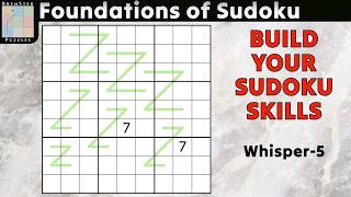 Foundations of Sudoku : Build your skills with Whisper-5 Lines