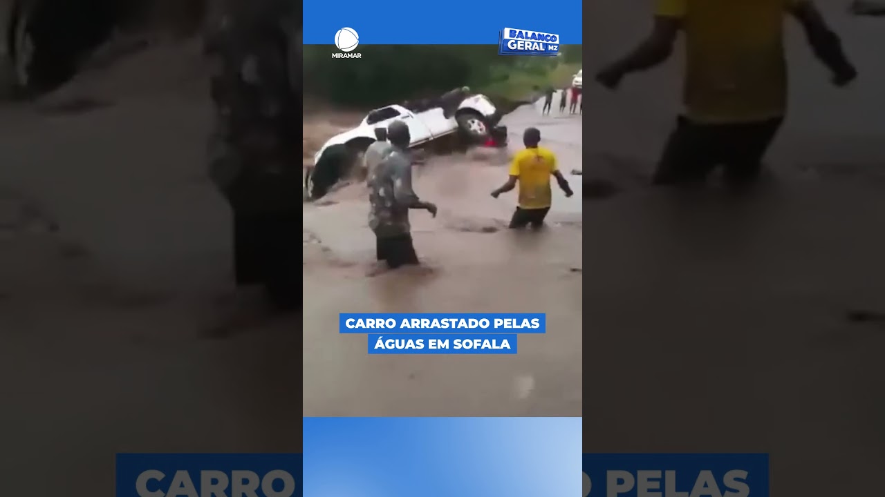 CAARO ARRASTADO PELAS ÁGUAS