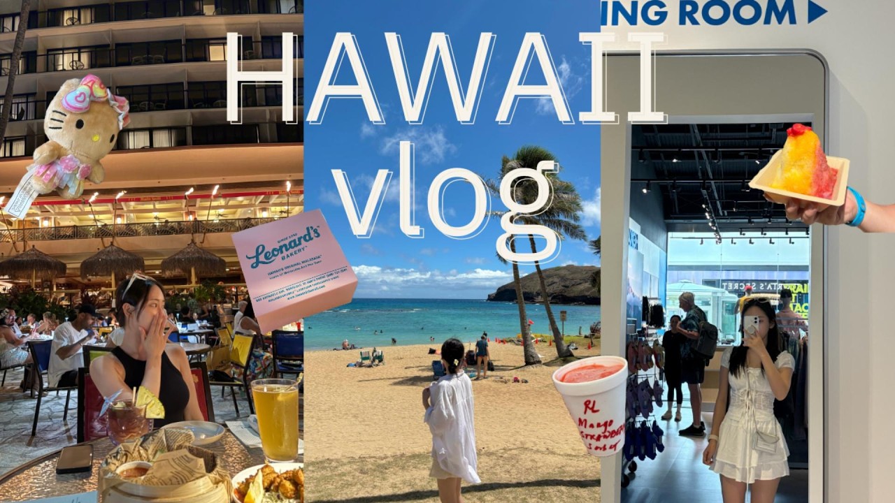 하와이 신혼여행 몰아보기 VLOG🤍 9박 11일 총정리 / 가성비 숙소, 찐맛집, 여행코스까지 완벽 가이드 'ᴗ'🤍