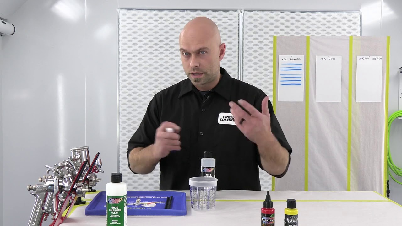 Thinning Explained Createx Airbrush Paints YouTube