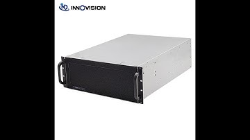High entry 4U Rack mount 15HDD storage server chassis  e-atx server case RC46515 with 2-slide rails
