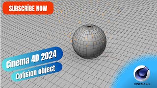 Cinema 4D 2024 - Collision object (Tutorial)