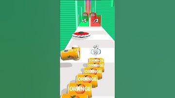 Cold Orange 🍊 bottle  Gameplay 🤯❓ || level 1 || #shorts #trending #comedy #gaming