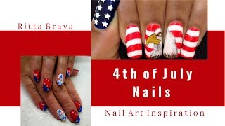4th of July Nails - Independence Day Nail Art