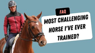 The most CHALLENGING horse Tristan got in for training?: TRT Podcast  Episode 3