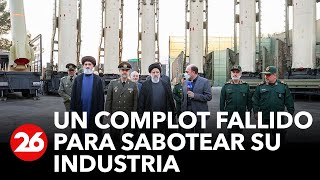 Irán acusa a Israel de intentar sabotear su industria armamentística