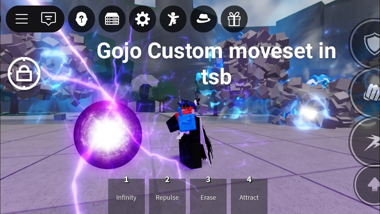 Gojo custom moveset in tsb #tsb - YouTube