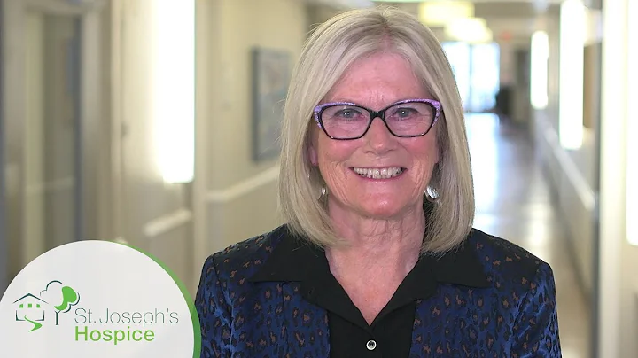 Volunteer with St. Joseph's Hospice: Anne McFarlan...