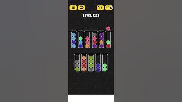 Ball sort puzzle level 1272 #ballsortpuzzle