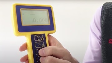 How to use the backlight function on a Crosby Straightpoint Handheld Plus