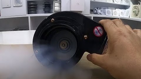 Quạt ly tâm test thử