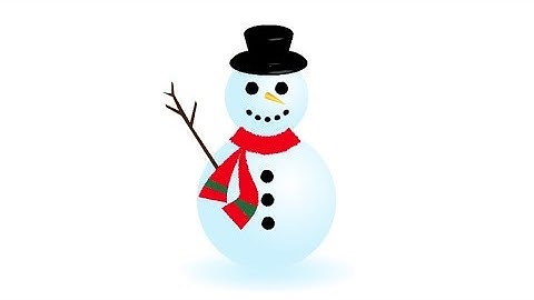 How to Draw a Snowman in Adobe Illustrator