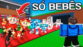 DESAFIO $0 ao 1 TRILHÃO usando APENAS Brainrots BEBÊS!