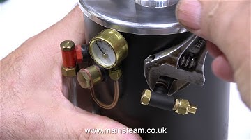 A MODEL STEAM PLANT WITH 3 STEAM ENGINES - PART # 3