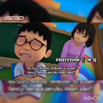 Quotes Upin& Ipin perut Ehsan