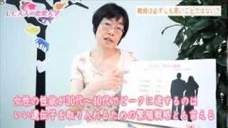 【女性の性欲のピークは？】ムラムラくる『ＬＣ大人の恋愛大学』２時間目 竹内久美子先生