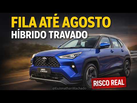 FILA QUE A TOYOTA NÃO CONSEGUE EXPLICAR ESTÁ TRAVANDO O YARIS CROSS NO BRASIL | Flagra do Novo Argo