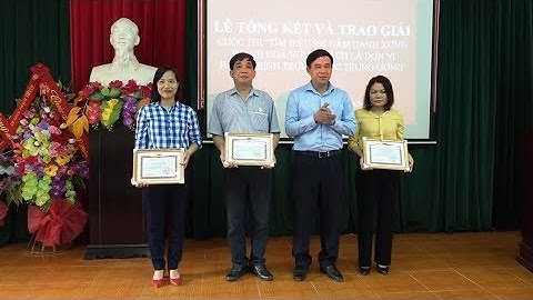 Bài thi tìm hiểu 990 năm danh xưng thanh hóa năm 2024