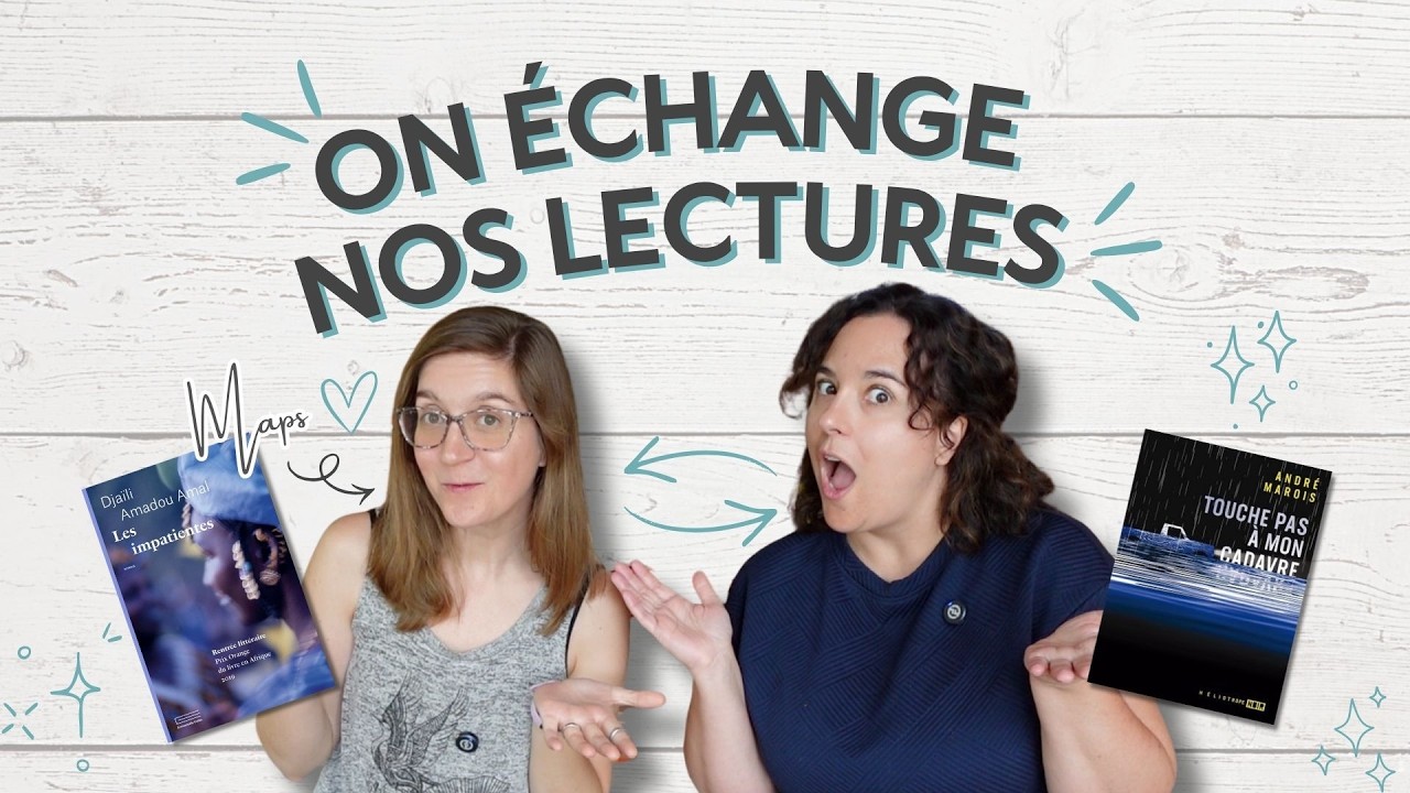 Je recommande un livre à @MAPSBooktube… et on fait une lecture commune 📚💬 || On en jase !