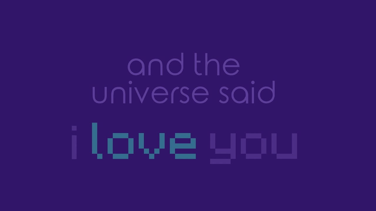 Minecraft End Poem - Kinetic Typography