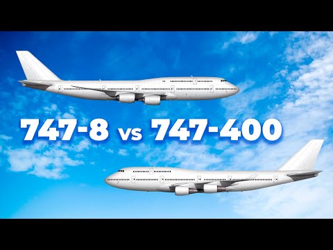 The Boeing 747-8 Vs 747-400 – What’s The Difference?