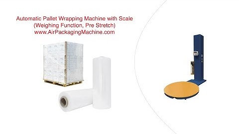 Pallet Wrapping Machine with Scale, Pallet Wrapper With Scale, Stretch Wrap Machine With Scale