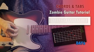 DAY6 (데이식스) "Zombie" Guitar Tutorial Chords and TABs