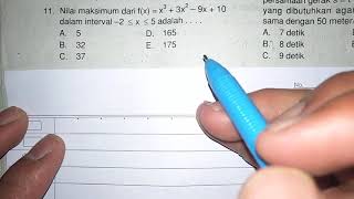 Turunan Kelas 11 - Nilai Maksimum screenshot 3