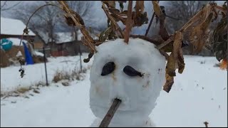 Ugly Snowman Easy This Winter #snow