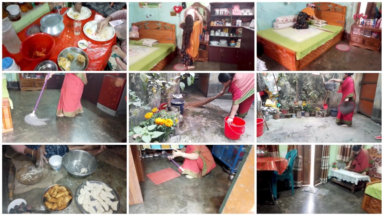 কনকনে ঠান্ডার মধ্যে যেভাবে সমস্ত কাজ গুলো গুছিয়ে পরিপাটি করে রাখি /Daily Morning routine 