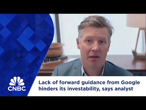 Lack of forward guidance from Google hinders its investability, says analyst Episode cover