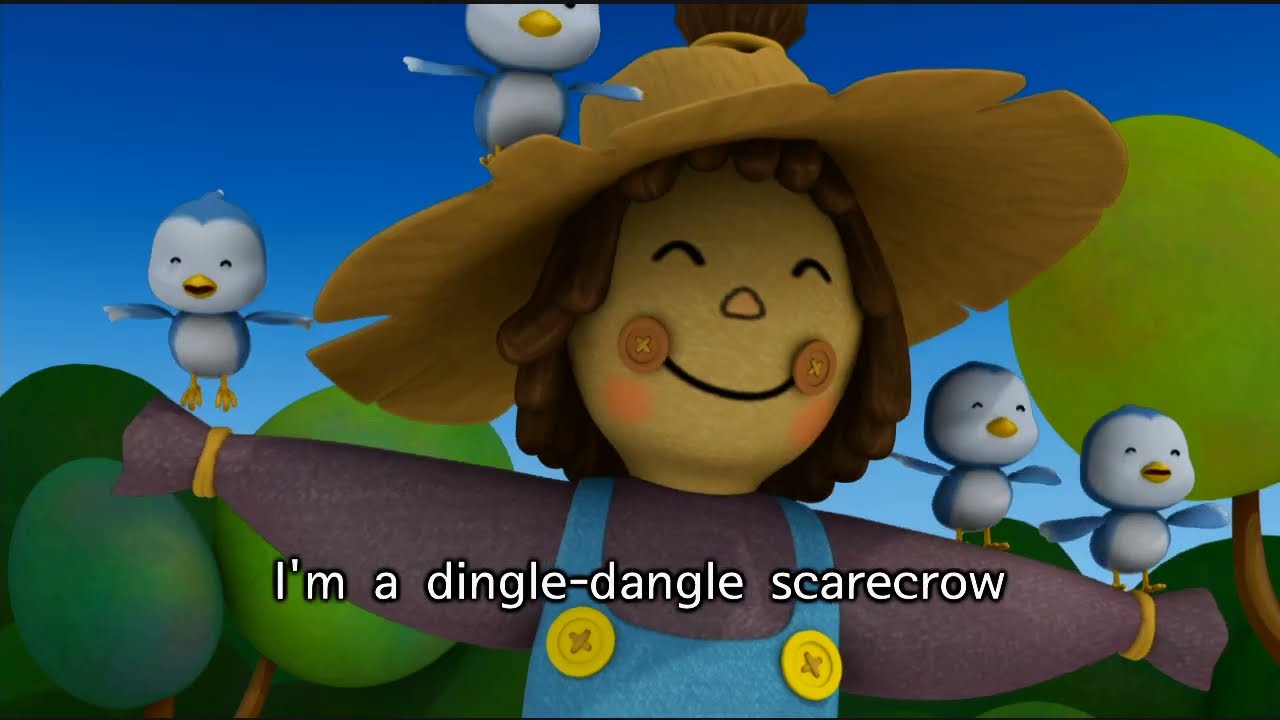[영어율동동요] 인기동요 |  01 I'm a Dingle Dangle Scarecrow| 나는 흔들흔들 허수아비 | Sing Along |타오와 노래하고 춤추며 영어를 배워요 |