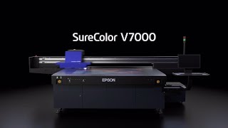 SureColor V7000 | Epson’s UV Flatbed Printer – With Red Ink!