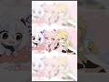 【手書き原神】グリズリーに襲われたら♡【リンネア/パイモン】#shorts #原神 #genshinimpact #リンネア #パイモン